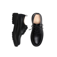 The Korner Karin Oxfords Black