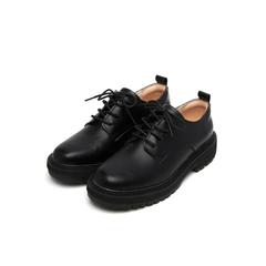 The Korner Karin Oxfords Black