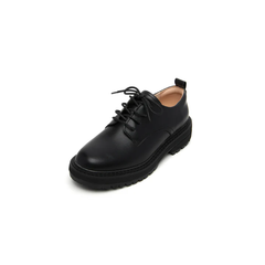 The Korner Karin Oxfords Black