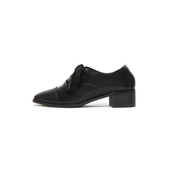 The Korner Kiff Laces Oxfords Black