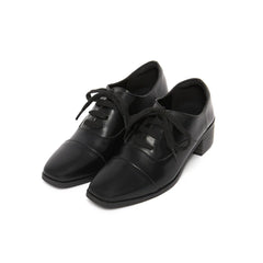 The Korner Kiff Laces Oxfords Black