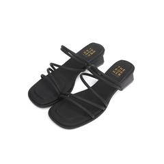 The Korner Kasual Sandals Black