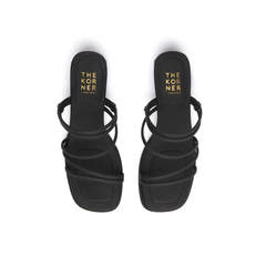 The Korner Kasual Sandals Black