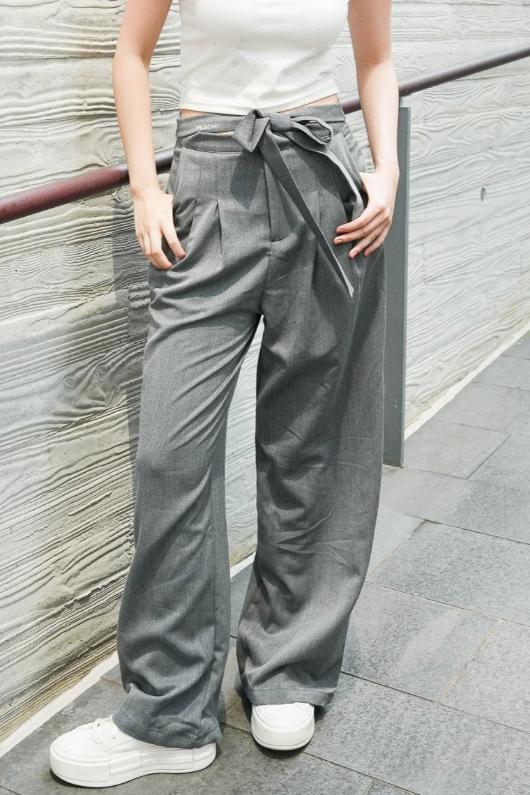 【買一送一】Peachii Bundle Suit Pants Grey EA6073