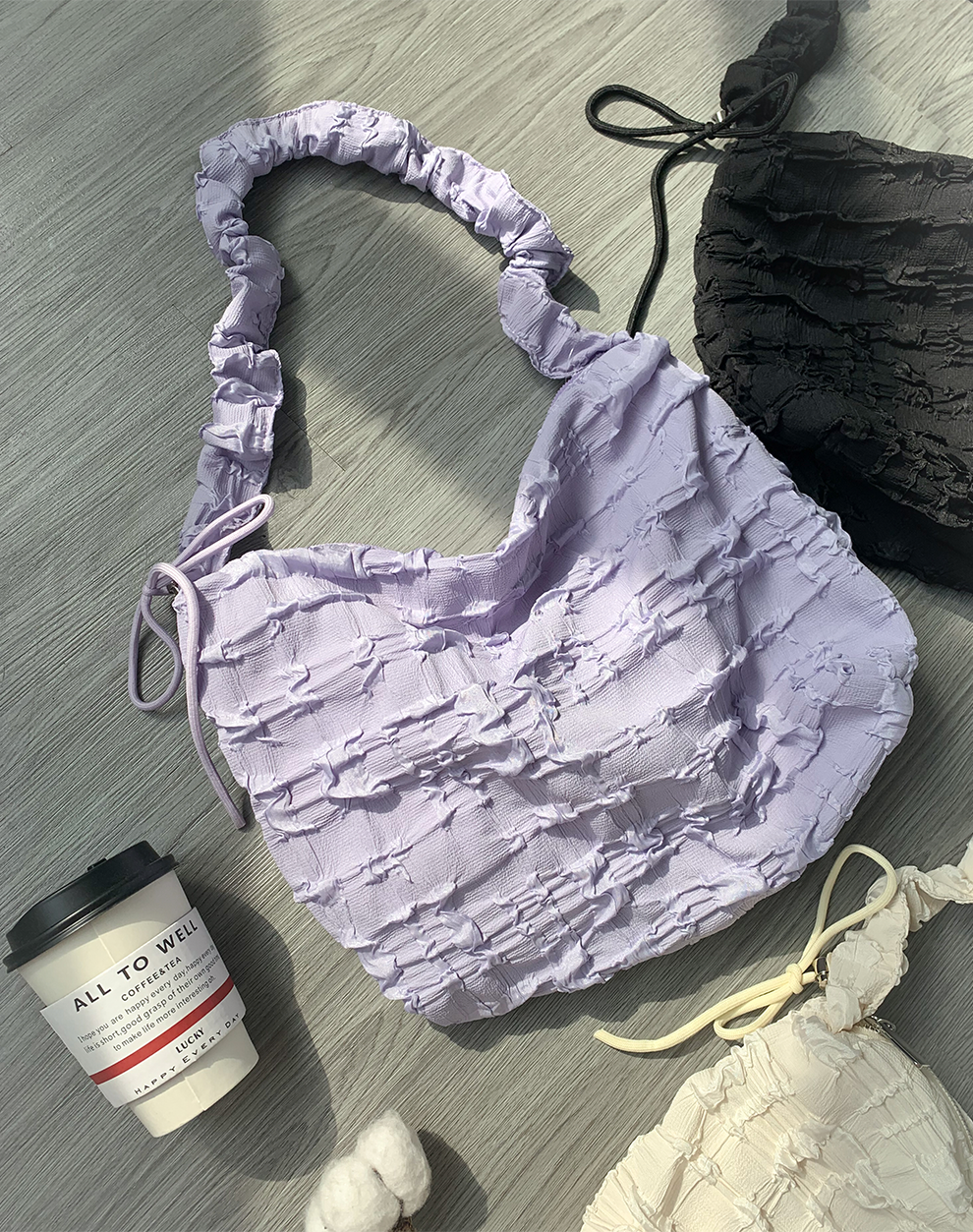 Peachii Leisure crossbody bag purple EA9051